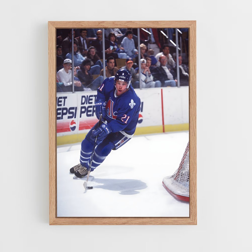 Poster Peter de forsberg – affiche Hockey sur glace (vue 4)